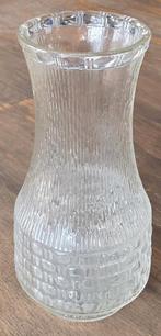 Vintage glazen vaas, Huis en Inrichting, Lampen | Lampenkappen, Ophalen of Verzenden, Zo goed als nieuw, Rond, Minder dan 25 cm