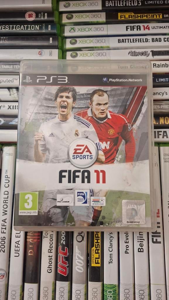 Fifa 11 ps3, Spelcomputers en Games, Games | Sony PlayStation 3, Ophalen of Verzenden, Zo goed als nieuw, Sport, 3 spelers of meer