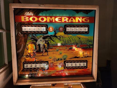 Flipperkast Boomerang 1974, in zeer mooie staat, Verzamelen, Automaten | Flipperkasten, Gebruikt, Mechanisch, Flipperkast, Ophalen