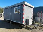 Te koop grote schaftwagen / schaftkeet / bouwkeet tandemasse, Doe-het-zelf en Verbouw, Ophalen, Gebruikt