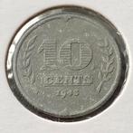 10 Cent Zink / Zinken Dubbeltje uit 1943 van Wilhelmina, Verzenden, Koningin Wilhelmina, 10 cent, Losse munt