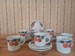 Winterling Rosion retro servies gebaksbordjes theekopjes, Gebruikt, Ophalen of Verzenden, Overige stijlen, Kop(pen) en/of Schotel(s)