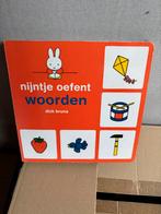 Nijntje Oefent Woorden - Dick Bruna, Boeken, Kinderboeken | Baby's en Peuters, Ophalen of Verzenden, Zo goed als nieuw, 1 tot 2 jaar