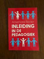 Annemarie Becker - Inleiding in de pedagogiek, Annemarie Becker, Sociale wetenschap, Ophalen of Verzenden, Zo goed als nieuw
