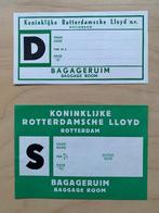 scheepvaart , Rotterdamsche Lloyd , bagelabel, Ophalen of Verzenden, Nieuw, Motorboot, Gebruiksvoorwerp
