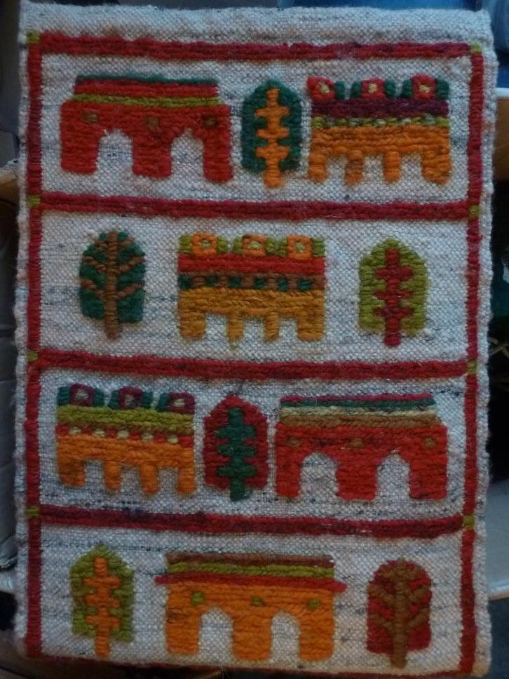 Pools kleedje voor aan de muur., Antiek en Kunst, Antiek | Kleden en Textiel, Verzenden