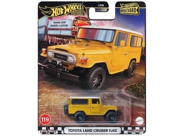 Jsn Hotwheels 1:64 Toyota Land Cruiser FJ43, yellow, Hobby en Vrije tijd, Modelauto's | Overige schalen, Nieuw, Auto, Ophalen of Verzenden