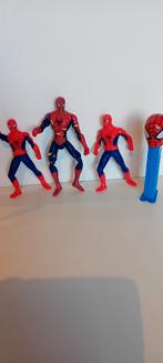 Spider-Man Figuren Set + Pez Dispenser, Ophalen of Verzenden, Gebruikt
