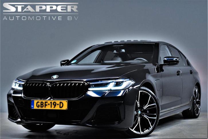 BMW 5 Serie 545e 394pk xDrive M-Sport Pano/Laser/M5.Zetels/H, Auto's, BMW, Bedrijf, Te koop, 5-Serie, 360° camera, 4x4, ABS, Achteruitrijcamera