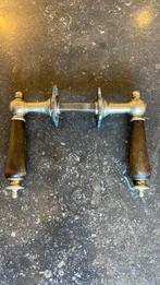 1x Prachtig Antiek messing HOORN Deurklinken 1900 Deurbeslag, Ophalen of Verzenden