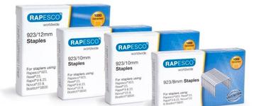 Aangeboden set nietjes van Rapesco met 4 verschillende maten beschikbaar voor biedingen