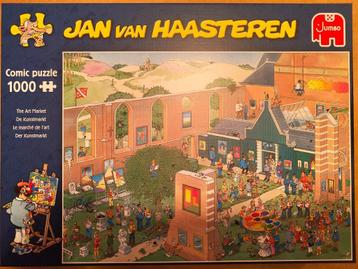 van Haasteren 1000 stukjes de Kunstmarkt beschikbaar voor biedingen
