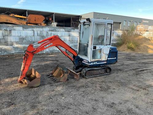 1992 Kubota KX41 Minigraafmachine, Zakelijke goederen, Machines en Bouw | Kranen en Graafmachines, Graafmachine
