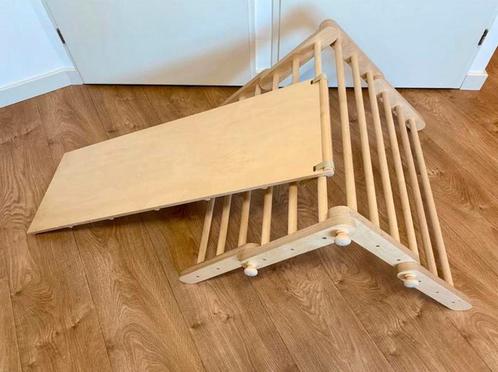 Ette tete houten pikler - triangle klimrek - mopitri, Kinderen en Baby's, Speelgoed | Houten speelgoed, Zo goed als nieuw, Overige typen