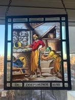 "De Zeepsieder 1698" glas-in-lood raamhanger raamdecoratie, Ophalen