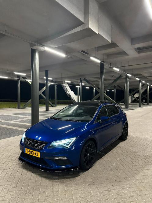 Seat Leon 1.5 TSI 185PK 2019 Blauw, Auto diversen, Tuning en Styling, Ophalen