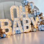Oh Baby Lichtletters - Styling - Babyshower - Gender reveal, Hobby en Vrije tijd, Feestartikelen | Verhuur, Ophalen, Zo goed als nieuw