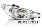Peugeot 206 (12/5-) koplamp L Origineel! 6208 A0, Auto-onderdelen, Nieuw, Peugeot, Verzenden