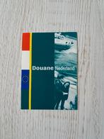 sticker DOUANE NEDERLAND, Ophalen of Verzenden, Zo goed als nieuw, Bedrijf of Vereniging