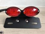 Achterlicht dubbel Cateye Caferacer bobber tracker custom, Motoren, Ophalen of Verzenden, Nieuw