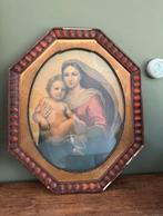 Antiek Schilderij Maria met Kindje Jezus, Antiek en Kunst, Ophalen