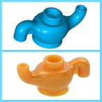 lego olielamp, theepot goud (6) en blauw (5), Ophalen of Verzenden, Nieuw, Losse stenen, Lego