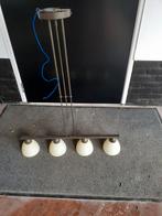 Hanglamp 4 kelkjes, Huis en Inrichting, Lampen | Hanglampen, Ophalen, Zo goed als nieuw, Minder dan 50 cm