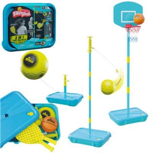 Mookie 3 in 1 first multiplay swingball, Kinderen en Baby's, Speelgoed | Buiten | Actiespeelgoed, Nieuw, Ophalen of Verzenden