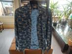 Xacus Overhemd Camouflage Witte Margrieten, Overige, Blauw, Ophalen of Verzenden, Zo goed als nieuw