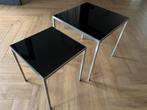Metaform design. 2x bijzettafels, Ophalen, Minder dan 55 cm, Metaform design, Vierkant