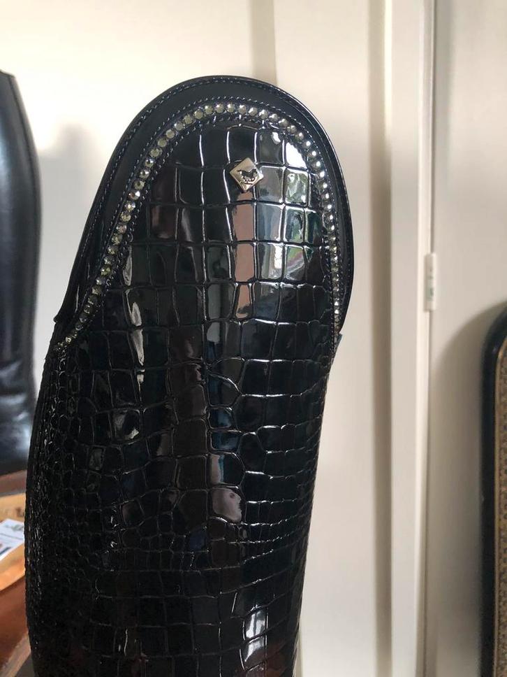 DeNiro De Niro Bellini croco lak dressuurrijlaarzen 39 MA S, Dieren en Toebehoren, Paardrijkleding, Nieuw, Dames, Schoeisel, Dressuur