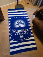 Blauw-wit gestreepte handdoek, Ophalen of Verzenden
