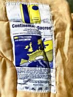 Vintage slaapzak in bruin geel, Caravans en Kamperen, Ophalen of Verzenden, Gebruikt