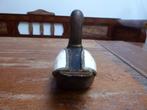 vintage houten eendje met hoorn of parelmoer (1), Antiek en Kunst, Ophalen of Verzenden