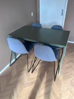 Ikea eettafel incl stoelen, Huis en Inrichting, Tafels | Eettafels, Ophalen, Zo goed als nieuw, Rechthoekig, 50 tot 100 cm