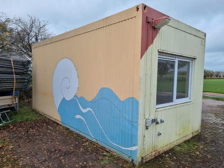 woonunit 3x6 meter, Zakelijke goederen, Machines en Bouw | Keten en Containers, Ophalen