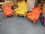 Slide Queen of Love fauteuil en 2 x Little Queen of Love set, Kunststof, Ophalen of Verzenden, Zo goed als nieuw, 100 tot 125 cm