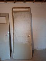 Gebruikte binnendeur1 met kozijn alles in 1 keer ophalen, Doe-het-zelf en Verbouw, Ophalen, Gebruikt, Binnendeur, 200 tot 215 cm