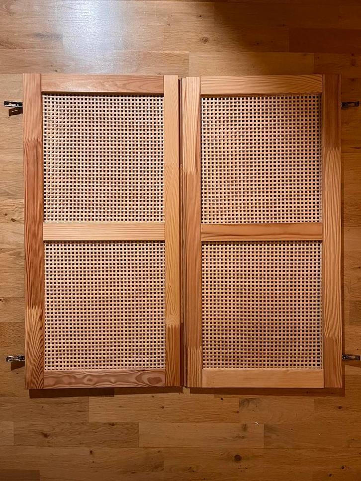 Ivar rotan deurtjes ikea, Huis en Inrichting, Woonaccessoires | Kamerschermen, Zo goed als nieuw, Verzenden