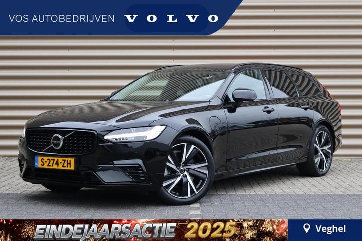 Volvo V90 T6 Plug-in hybrid AWD Plus Dark | Harman Kardon au, Auto's, Volvo, Bedrijf, Te koop, V90, 4x4, ABS, Achteruitrijcamera