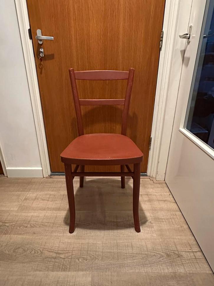 Thonet Keukenstoel / Caféstoel - Overgeschilderd, Antiek en Kunst, Antiek | Meubels | Bedden, Ophalen