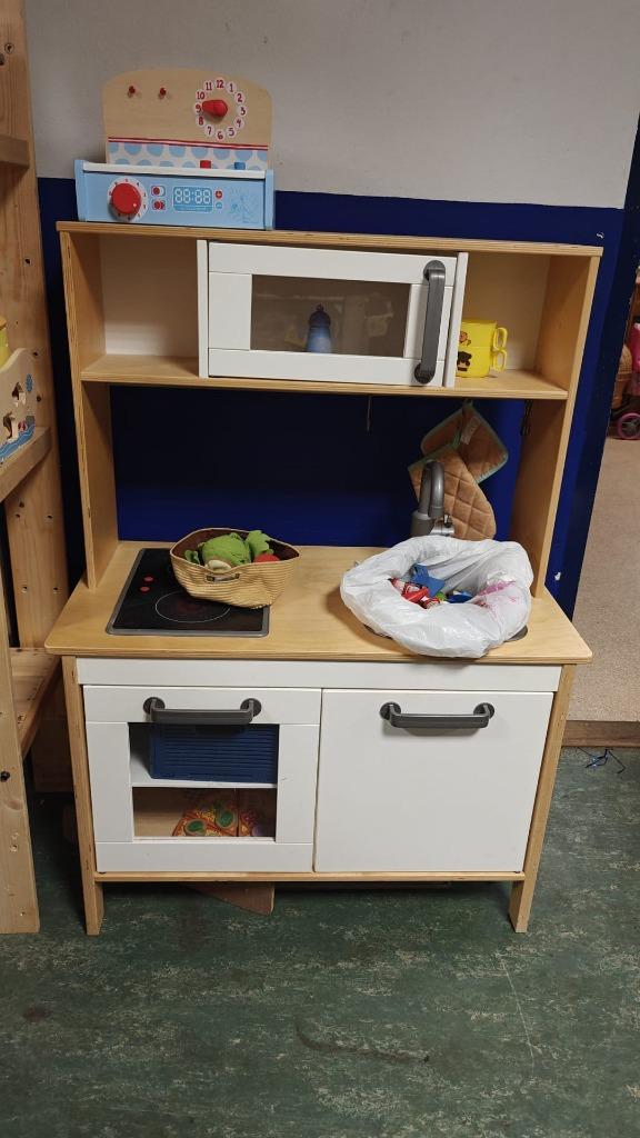 Speel keuken, Kinderen en Baby's, Speelgoed | Speelkeukens, Gebruikt, Speelkeuken, Hout, Ophalen