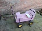 Houten bolderkar - Pink Lady, Caravans en Kamperen, Bolderkarren, Ophalen of Verzenden, Gebruikt