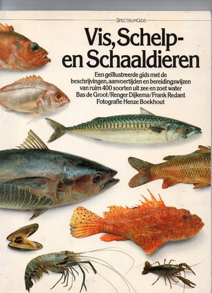 Vis, schelp- en schaaldieren - een geillustreerde gids, Boeken, Kookboeken, Zo goed als nieuw, Ophalen of Verzenden
