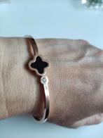 Rosé goudkleurige armband, Ophalen of Verzenden, Nieuw, Goud, Met strass