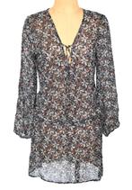 Filippa K. zijdemix jurkje, jurk, flower, Mt. S, Verzenden, Maat 36 (S), Boven de knie, Filippa K