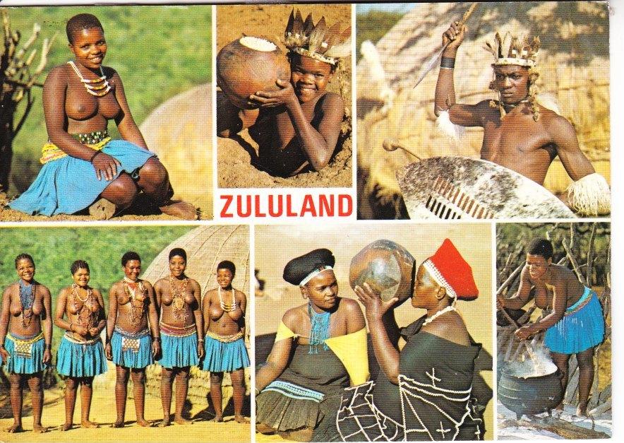 ZUID-AFRIKA,- Bantoe-Lewenswyse. Zoeloeland. 02-02, Ophalen of Verzenden, 1980 tot heden, Gelopen, Buiten Europa