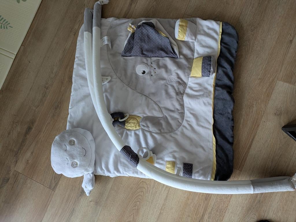 Zachte babygym met olifant design, Ophalen of Verzenden, Zo goed als nieuw, Babygym, Met licht