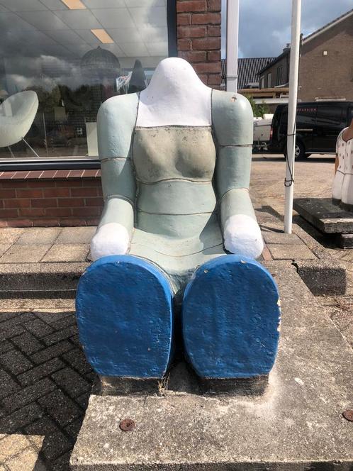 Uniek groot Jan Snoeck beeld, Antiek en Kunst, Kunst | Beelden en Houtsnijwerken, Ophalen