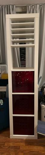 Ikea Kallax kast 5 vakken met 3 bakken en 1 inzet, Ophalen, Gebruikt